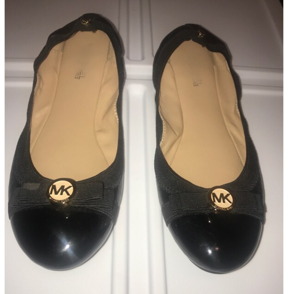 Black Michael Kors Flats